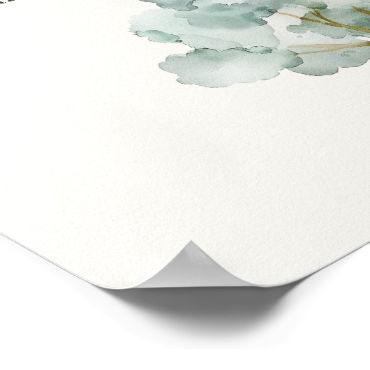 リトルファーム子供部屋ベビーシャワーおむつラッフルサイン ポスター (角)