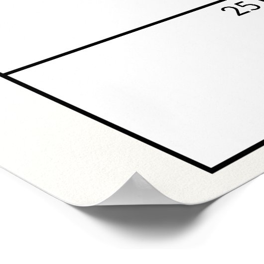 リトルファーム子供部屋ベビーシャワー推定日記号 ポスター (角)