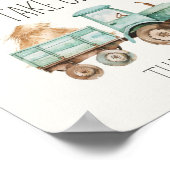 リトルファーム子供部屋ベビーシャワー親善署名 ポスター (角)