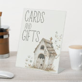 リトルファーム子供部屋動物の赤ちゃんシャワーカードギフト 台座サイン (インサイチュ)