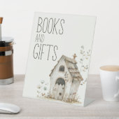 リトルファーム子供部屋動物の赤ちゃんシャワーブックギフト 台座サイン (インサイチュ)