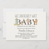 リトルファーム子供部屋動物ベビーシャワー招待状 招待状 (正面)