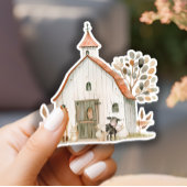 リトルファーム子供部屋動物ベビーシャワー シール