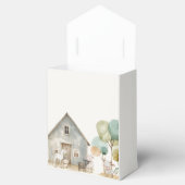 リトルファーム子供部屋動物ベビーシャワー フェイバーボックス (オープン)