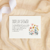 リトルファーム子供部屋動物ベビーディスプレイシャワーNo ノートカード