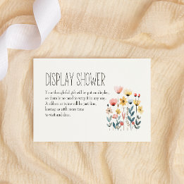 リトルファーム子供部屋動物ベビーディスプレイシャワーNo ノートカード