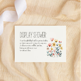 リトルファーム子供部屋動物ベビーディスプレイシャワーNo ノートカード