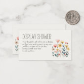 リトルファーム子供部屋動物ベビーディスプレイシャワーNo ノートカード (正面/裏面インサイチュ)