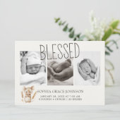 リトルファーム子供部屋動物ベビー発表 招待状 (スタンド正面)