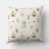 リトルファーム子供部屋動物ベビー装飾用クッション クッション (裏面)