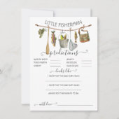 リトルフィッシャーマンクローザラインベビー予測ゲーム 招待状 (正面)