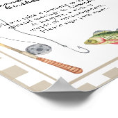 リトルフィッシャーマンタイムカプセル1歳の誕生日 ポスター (角)