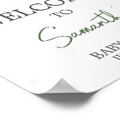 リトルフィッシャーマンベビーシャワーへようこそ ポスター (角)