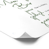 リトルフィッシャーマンベビーシャワーマママオサバー ポスター (角)