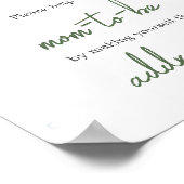 リトルフィッシャーマンベビーシャワー封筒ステーション ポスター (角)