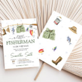 リトルフィッシャーマンベビーシャワー 招待状