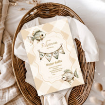 リトルフィッシャーマン魚釣りおむつラッフル