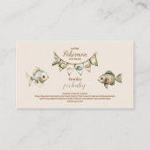 リトルフィッシャーマン魚釣りブックスベビー エンクロージャーカード (正面)