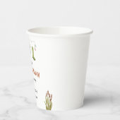 リトルフィッシャーマン魚釣りベビーシャワー紙カップ 紙コップ (左)