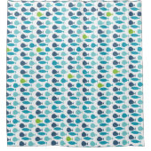 リトルフィッシュ シャワーカーテン (正面)