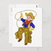 リトルフィティーズスタイルカウボーイ ポストカード (正面/裏面)