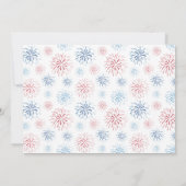 リトルフィレクラッカーレッドブルー2nd誕生日パーティー 招待状 (裏面)