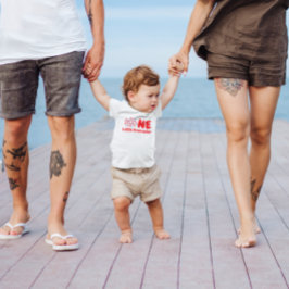 リトルフィレクラッカー1st誕生日ベビーTシャツ ベビーTシャツ