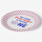 リトルフィレクラッカー1st誕生日 ペーパープレート (アングル)