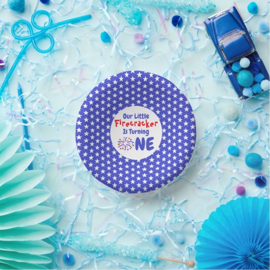 リトルフィレクラッカー1st誕生日 ペーパーボウル (パーティー)