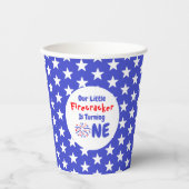 リトルフィレクラッカー1st誕生日 紙コップ (正面)