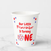 リトルフィレクラッカー1st誕生日 紙コップ (正面)