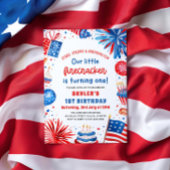 リトルフィレクラッカー7月1日の4th誕生日パーティー 招待状