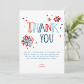 リトルフィレクラッカー7月4日サンキューカード サンキューカード (スタンド正面)