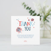 リトルフィレクラッカー7月4日サンキューカード サンキューカード (スタンド正面)