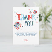 リトルフィレクラッカー7月4日サンキューカード サンキューカード (スタンド正面)