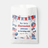 リトルフィレクラッカー7月4th夏誕生日 フェイバーバッグ (正面)