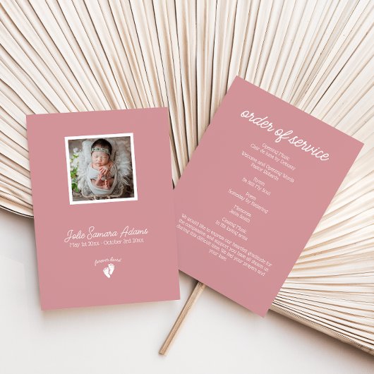 リトルフィートベイビー追悼会プログラム 招待状