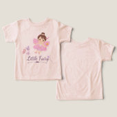 リトルフェアリーの幼児Tシャツ (デザイン正面&裏面)