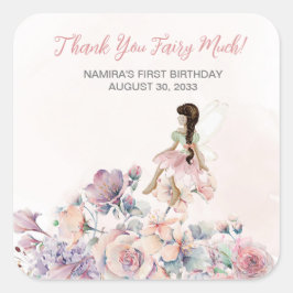 リトルフェアリーエンチャントガーデン誕生日の恩恵 スクエアシール