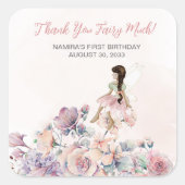 リトルフェアリーエンチャントガーデン誕生日の恩恵 スクエアシール (正面)