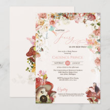 リトルフェアリーフローラガーデンベビーガールシャワー