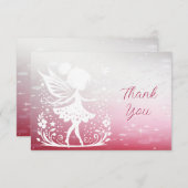 リトルフェアリーフローラサンキューカード サンキューカード (正面/裏面)