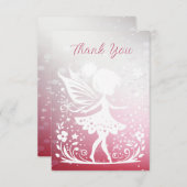 リトルフェアリーフローラサンキューカード サンキューカード (正面/裏面)