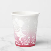 リトルフェアリーフローラ紙カップ 紙コップ (正面)