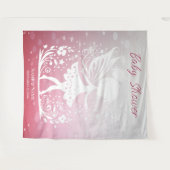 リトルフェアリーフローラ背景 タペストリー (正面(横))