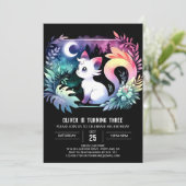 リトルフェイネキャット誕生日 招待状 (スタンド正面)