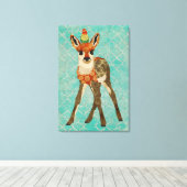 リトルフェイン&バードキャンバス キャンバスプリント (インサイチュ (ウッドフロア))