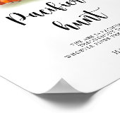 リトルフォックスキューブ – おしゃぶり狩りベビーシャワーゲーム ポスター (角)