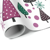 リトルフォレストブルゴーニュ – グリーン包装紙 ラッピングペーパー (ロールコーナー)