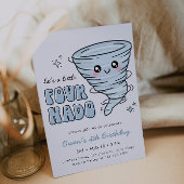 リトルフォーナドブルートルナド4th誕生日 招待状